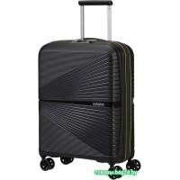 Чемодан-спиннер American Tourister Airconic Black/Lemondrop 55 см