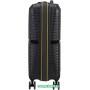 Чемодан-спиннер American Tourister Airconic Black/Lemondrop 55 см