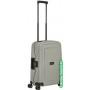 Хороший чемодан Samsonite S'Cure Eco Grey 55 см