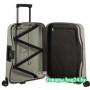 Хороший чемодан Samsonite S'Cure Eco Grey 55 см