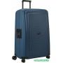 Хороший чемодан Samsonite S'Cure Eco Navy Blue 81 см