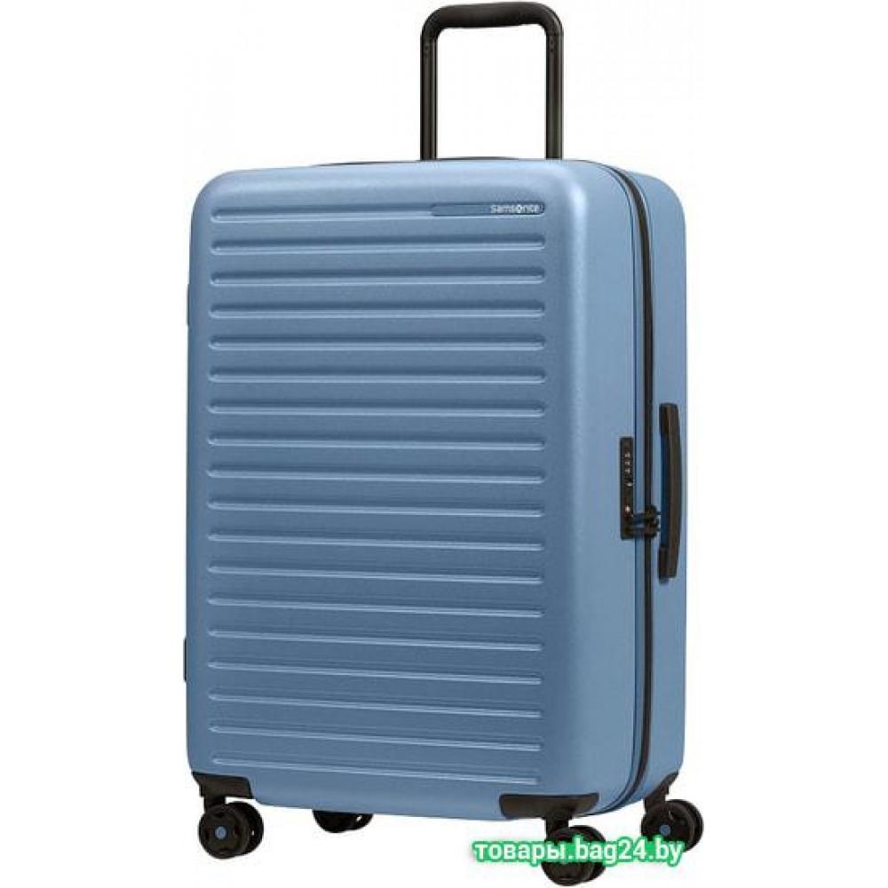 Чемодан прочный Samsonite Stackd Blue 68 см
