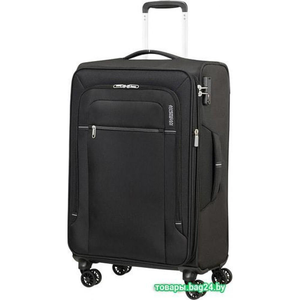 Чемодан-спиннер American Tourister Crosstrack Black/Grey 67 см