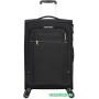 Чемодан-спиннер American Tourister Crosstrack Black/Grey 67 см
