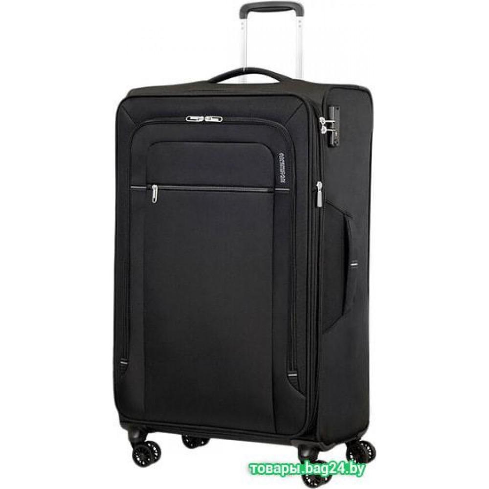 Тканевый чемодан American Tourister Crosstrack Black/Grey 79 см