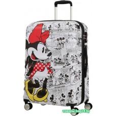 Чемодан-спиннер American Tourister Wavebreaker Disney Minnie Comics White 67 см