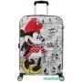 Чемодан-спиннер American Tourister Wavebreaker Disney Minnie Comics White 67 см