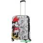 Чемодан-спиннер American Tourister Wavebreaker Disney Minnie Comics White 67 см
