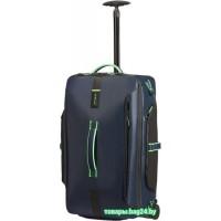 Сумка-тележка Samsonite Paradiver Light Night Blue/Fluo Green 67 см