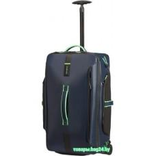 Сумка-тележка Samsonite Paradiver Light Night Blue/Fluo Green 67 см