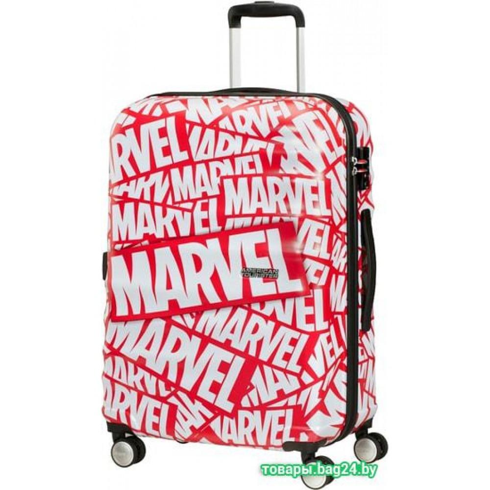 Чемодан-спиннер American Tourister Wavebreaker Disney Marvel 67 см