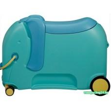 Чемодан-спиннер Samsonite Dream Rider Deluxe Elephant Blue 50 см