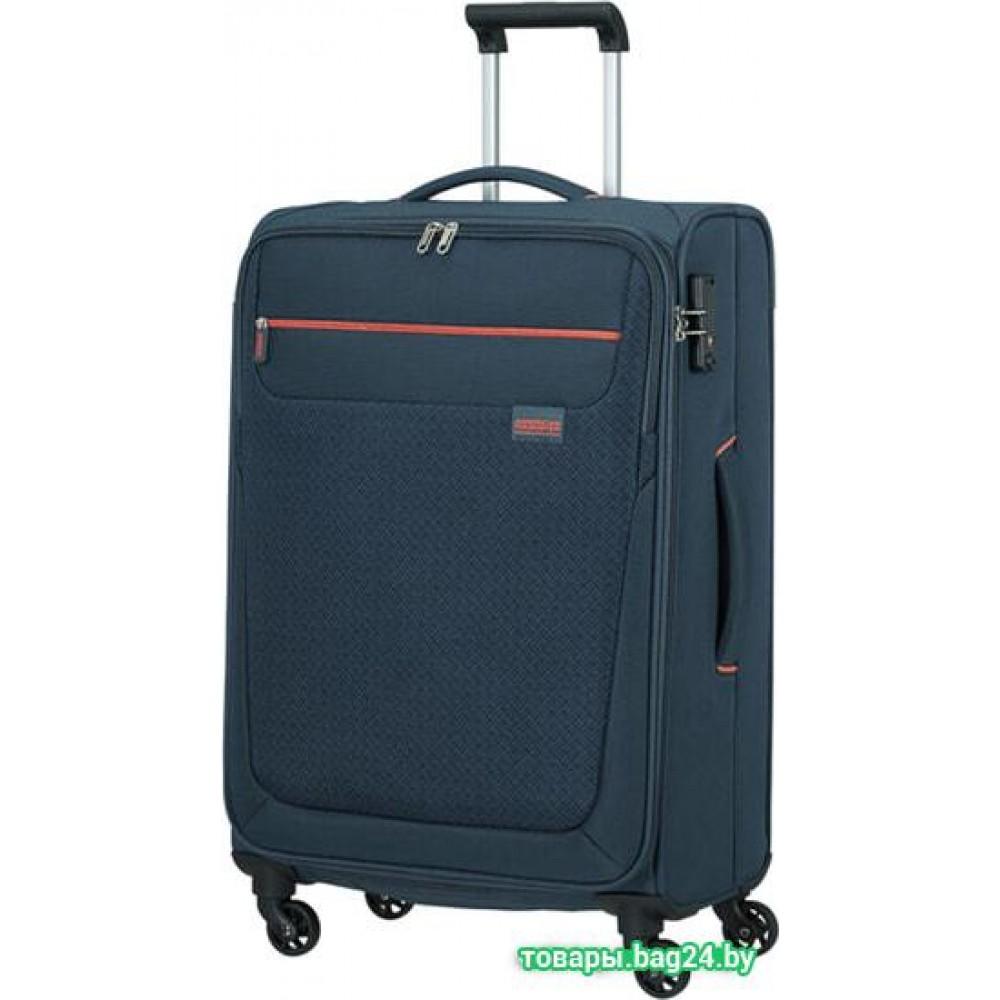 Чемодан-спиннер American Tourister Sunny South Navy 67 см