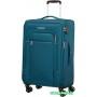Чемодан-спиннер American Tourister Crosstrack Navy/Orange 67 см