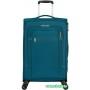 Чемодан-спиннер American Tourister Crosstrack Navy/Orange 67 см