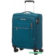 Чемодан-спиннер American Tourister Crosstrack Navy/Orange 55 см (4 колеса)