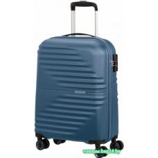 Чемодан-спиннер American Tourister Wavetwister Blue 55 см