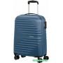 Чемодан-спиннер American Tourister Wavetwister Blue 55 см