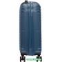 Чемодан-спиннер American Tourister Wavetwister Blue 55 см