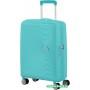 Чемодан-спиннер American Tourister Soundbox Poolside Blue 55 см