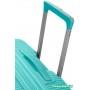 Чемодан-спиннер American Tourister Soundbox Poolside Blue 55 см