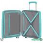 Чемодан-спиннер American Tourister Soundbox Poolside Blue 55 см