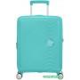 Чемодан-спиннер American Tourister Soundbox Poolside Blue 55 см