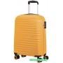 Чемодан-спиннер American Tourister Wavetwister Yellow 55 см