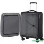 Чемодан-спиннер American Tourister Crosstrack Black/Grey 55 см (4 колеса)