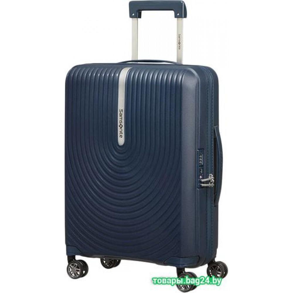 Чемодан-спиннер Samsonite Hi-Fi Dark Blue 55 см