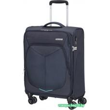 Чемодан-спиннер American Tourister Summerfunk Strict Navy 55 см (4 колеса)