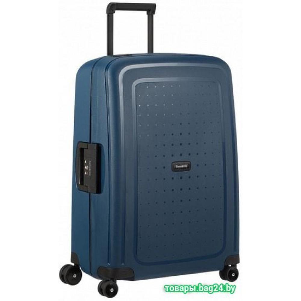 Чемодан-спиннер Samsonite S'Cure Eco Navy Blue 69 см