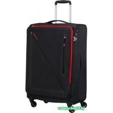 Чемодан-спиннер American Tourister Lite Volt Black/Red 68 см