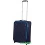 Чемодан American Tourister Lite Volt Navy/Blue 55 см (2 колеса)