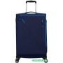 Чемодан-спиннер American Tourister Lite Volt Navy/Blue 68 см
