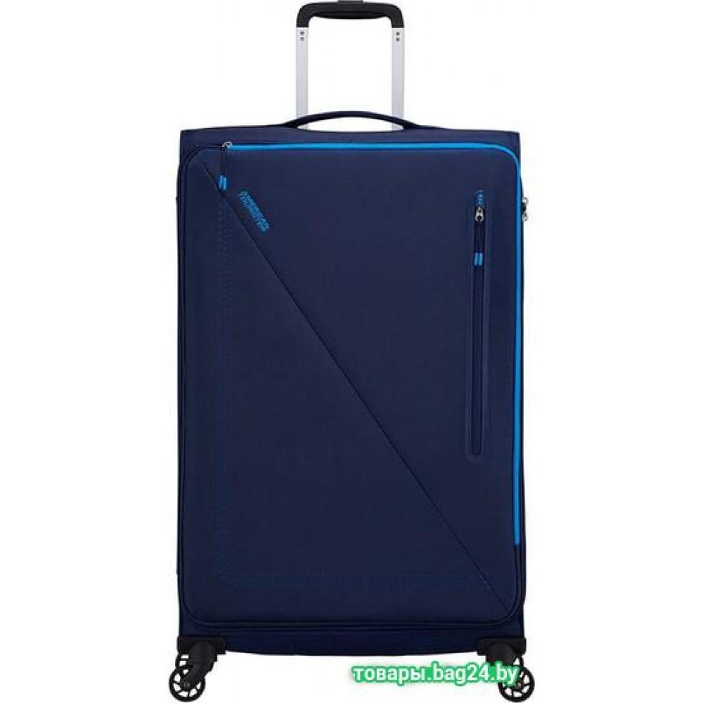 Чемодан-спиннер American Tourister Lite Volt Navy/Blue 79 см