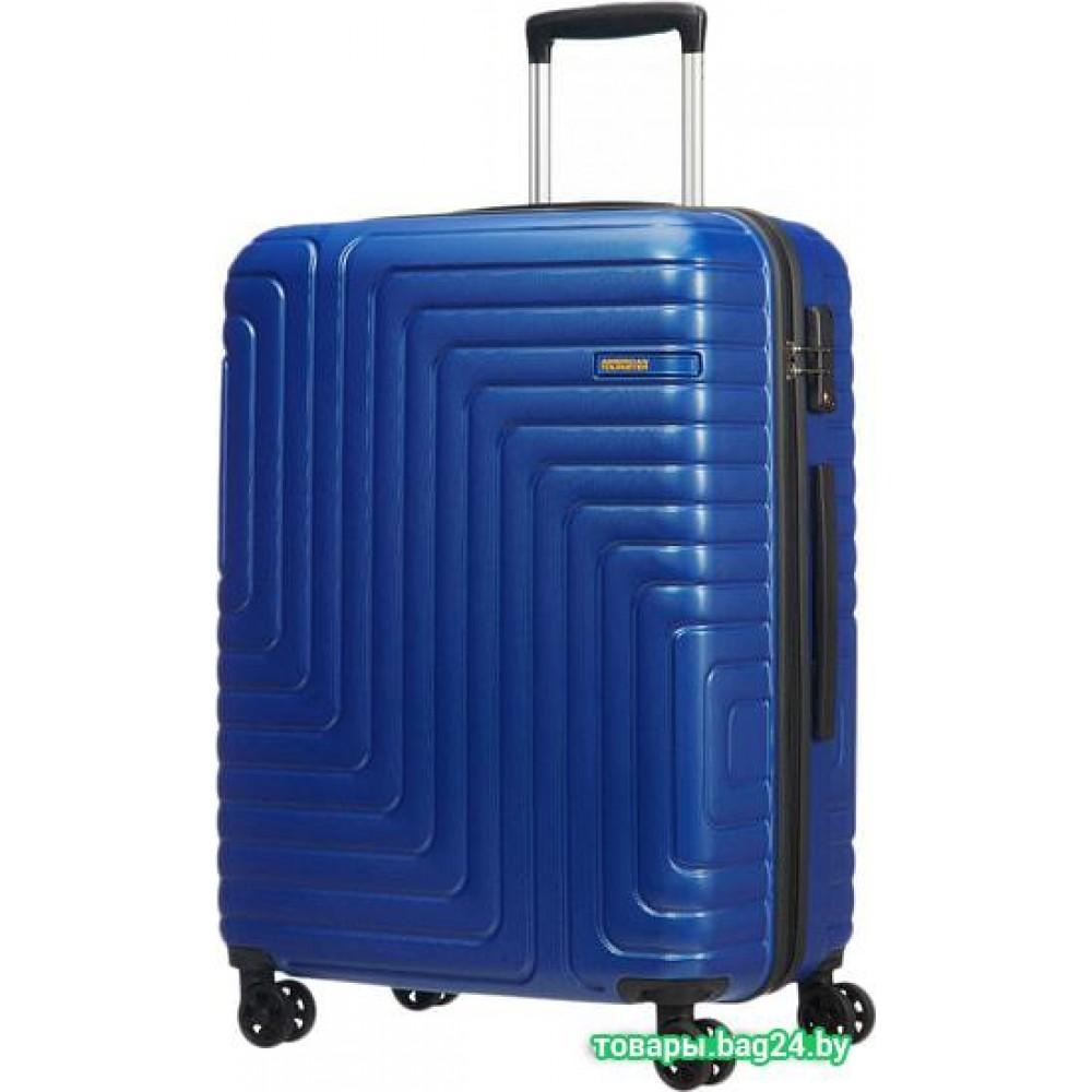 Чемодан-спиннер American Tourister Mighty Maze Navy 67 см