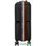 Чемодан-спиннер American Tourister Airconic Black/Rainbow 55 см