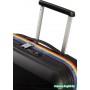 Чемодан-спиннер American Tourister Airconic Black/Rainbow 55 см