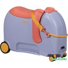 Чемодан-спиннер Samsonite Dream Rider Deluxe Elephant Lavender 55 см