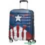 Чемодан-спиннер American Tourister Wavebreaker Disney Captain America Close-Up 55 см