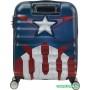 Чемодан-спиннер American Tourister Wavebreaker Disney Captain America Close-Up 55 см