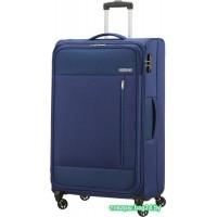 Чемодан-спиннер American Tourister Heat Wave Combat Navy 80 см