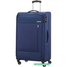 Чемодан-спиннер American Tourister Heat Wave Combat Navy 80 см