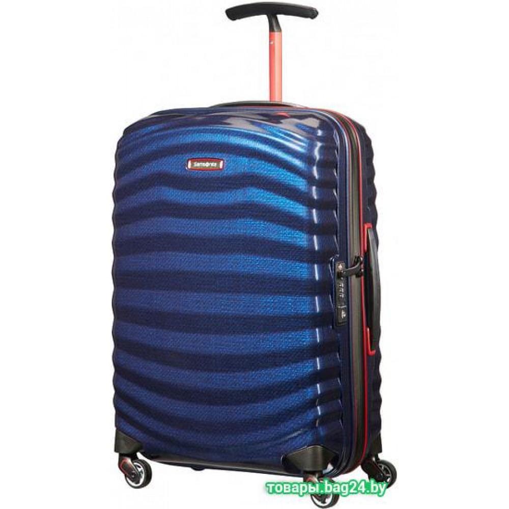 Чемодан-спиннер Samsonite Lite-Shock Sport Blue 55 см
