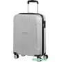 Чемодан-спиннер American Tourister Tracklite Silver 55 см