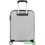 Чемодан-спиннер American Tourister Tracklite Silver 55 см