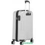 Чемодан-спиннер American Tourister Tracklite Silver 55 см