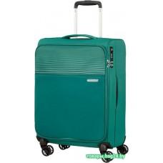 Чемодан-спиннер American Tourister Lite Ray Forest Green 55 см (4 колеса)