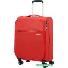 Чемодан-спиннер American Tourister Lite Ray Chili Red 55 см (4 колеса)